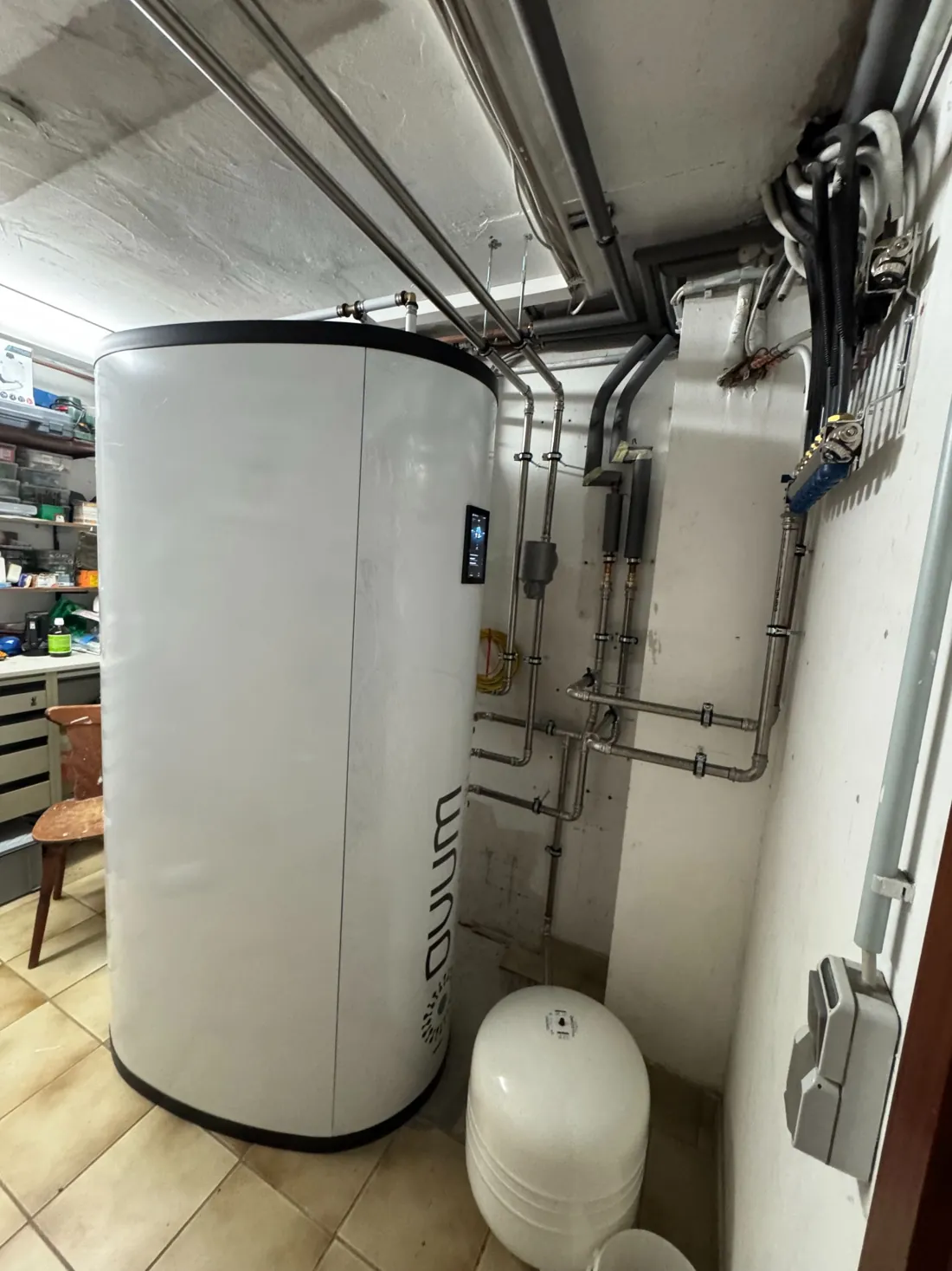 Speicher und Ausdehnungsgefäß
